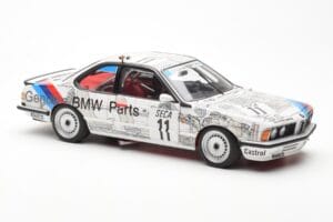 BMW 635 CSi E24 #11 D. Quester / M. Tassin / M. Heger 24 Hours of Spa 1986 AUTOart 1:18 80430145826 Métal Moulé — image 6 sur 8