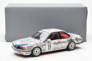 BMW 635 CSi E24 #11 D. Quester / M. Tassin / M. Heger 24 Hours of Spa 1986 AUTOart 1:18 80430145826 Métal Moulé — image 8 sur 8