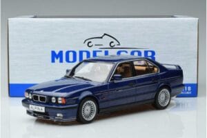 BMW Alpina B10 4.6 E34 Bleu MCG 1:18 MCG18230 Métal Moulé — image 6 sur 6