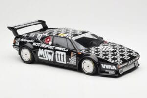 BMW M1 #111 Team MK Motorsport J-L. Witmeur / Krankenberg / Libert 24 Hours of Le Mans 1986 Minichamps 1:18 180862911 Métal M — image 6 sur 8