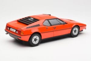BMW M1 Orange Métallisé Norev 1:18 183222 Métal Moulé — image 3 sur 8