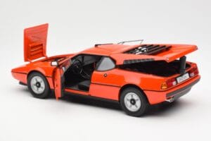 BMW M1 Orange Métallisé Norev 1:18 183222 Métal Moulé — image 5 sur 8