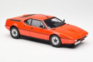 BMW M1 Orange Métallisé Norev 1:18 183222 Métal Moulé — image 6 sur 8