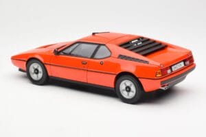 BMW M1 Orange Métallisé Norev 1:18 183222 Métal Moulé — image 7 sur 8