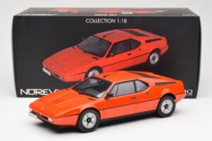 BMW M1 Orange Métallisé Norev 1:18 183222 Métal Moulé — image 8 sur 8