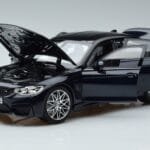 BMW M3 F80 Competition Bleu Norev 1:18 183236 Métal Moulé - image 2 of 7