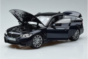 BMW M3 F80 Competition Bleu Norev 1:18 183236 Métal Moulé — image 2 sur 7