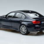 BMW M3 F80 Competition Bleu Norev 1:18 183236 Métal Moulé - image 6 of 7