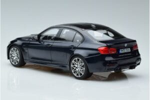 BMW M3 F80 Competition Bleu Norev 1:18 183236 Métal Moulé — image 6 sur 7