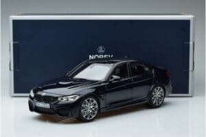 BMW M3 F80 Competition Bleu Norev 1:18 183236 Métal Moulé — image 7 sur 7