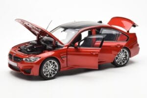 BMW M3 Competition F80 Sakhir Orange Norev 1:18 80432411553 Métal Moulé — image 2 sur 8
