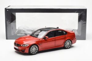 BMW M3 Competition F80 Sakhir Orange Norev 1:18 80432411553 Métal Moulé — image 8 sur 8