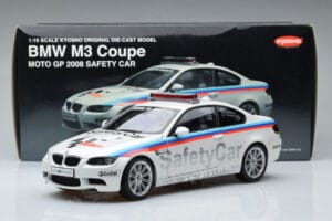 BMW M3 E92 MotoGP Safety Car 2008 Kyosho 1:18 08736GP Métal Moulé — image 7 sur 7