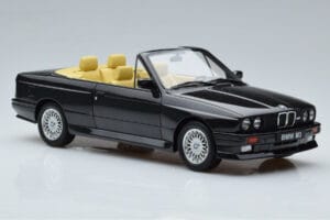 BMW M3 E30 Cabriolet Noir Otto 1:18 OT1012 Résine — image 4 sur 6