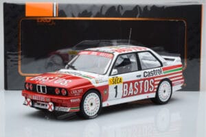 BMW M3 E30 Bastos #1 R. Ravaglia / E. Pirro / E. Van de Poele 24 Hours of Spa 1991 IXO 1:18 18RMC081A Métal Moulé — image 6 sur 6