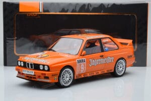 BMW M3 E30 Jagermeister #19 A. Hahne DTM Nurburgring 1992 IXO 1:18 18RMC082A Métal Moulé — image 6 sur 6