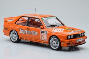 BMW M3 E30 Jagermeister #20 W. Gardner DTM Nurburgring 1992 IXO 1:18 18RMC082B Métal Moulé — image 4 sur 6