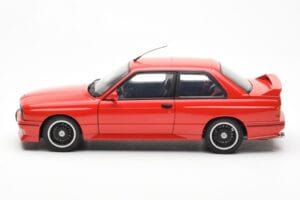 BMW M3 E30 Sport Evolution Cecotto Edition Rouge AUTOart 1:18 70566 Métal Moulé — image 4 sur 8
