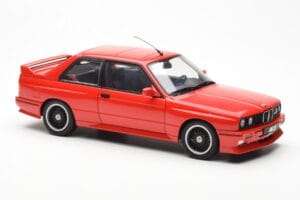BMW M3 E30 Sport Evolution Cecotto Edition Rouge AUTOart 1:18 70566 Métal Moulé — image 6 sur 8