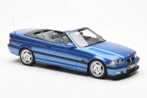 BMW M3 E36 Cabriolet Bleu Otto 1:18 OT279 Résine — image 4 sur 5