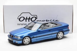 BMW M3 E36 Cabriolet Bleu Otto 1:18 OT279 Résine — image 5 sur 5