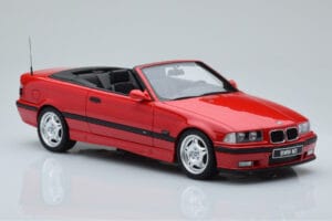 BMW M3 E36 Cabriolet Rouge Otto 1:18 OT1048 Résine — image 4 sur 6
