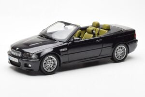 BMW M3 E46 Cabriolet Noir Kyosho 1:18