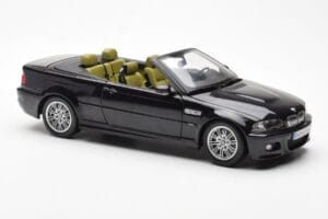 BMW M3 E46 Cabriolet Noir Kyosho 1:18 80430024431 Métal Moulé — image 6 sur 8