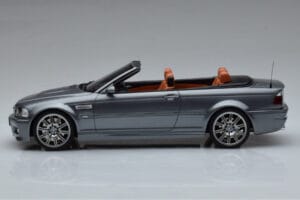 BMW M3 E46 Cabriolet Gris Otto 1:18 OT1006 Résine — image 3 sur 6