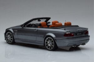 BMW M3 E46 Cabriolet Gris Otto 1:18 OT1006 Résine — image 5 sur 6