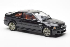 BMW M3 E46 Noir AUTOart 1:18 70541 Métal Moulé — image 6 sur 8