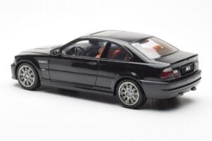 BMW M3 E46 Noir AUTOart 1:18 70541 Métal Moulé — image 7 sur 8