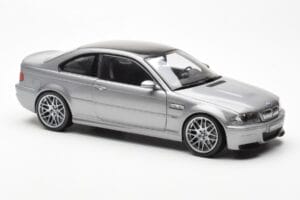 BMW M3 E46 CSL Gris Kyosho 1:18 80430302734 Métal Moulé — image 6 sur 8