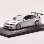 BMW M3 E46 GTR Street Argent Minichamps 1:43 - image 2 of 4