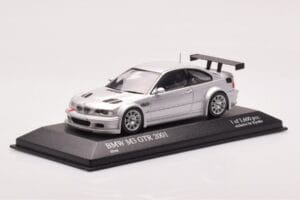 BMW M3 E46 GTR Street Argent Minichamps 1:43 403012105 Métal Moulé — image 2 sur 4