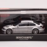 BMW M3 E46 GTR Street Argent Minichamps 1:43 - image 4 of 4