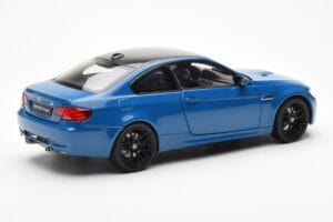 BMW M3 E92 Laguna Seca Blue Kyosho 1:18 08734LBL Métal Moulé — image 3 sur 8