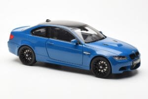 BMW M3 E92 Laguna Seca Blue Kyosho 1:18 08734LBL Métal Moulé — image 6 sur 8