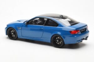 BMW M3 E92 Laguna Seca Blue Kyosho 1:18 08734LBL Métal Moulé — image 7 sur 8