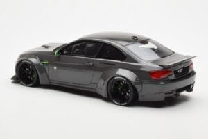 BMW M3 E92 LBWK Liberty Walk Gris GT Spirit 1:18 GT127 Résine — image 5 sur 6