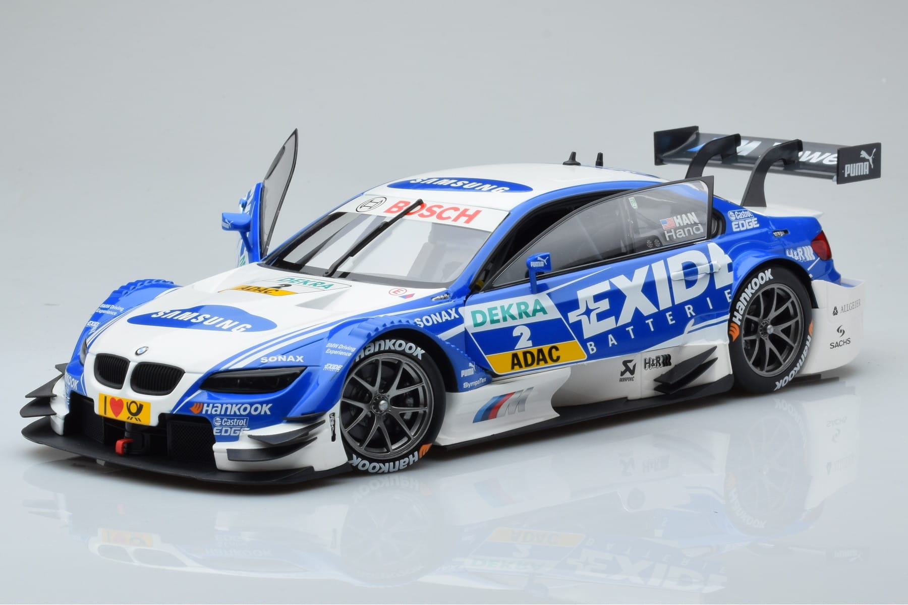 BMW M3 #2 BMW Team RMG A.J. Hand DTM 2012 Minichamps 1:18 100122202 Métal Moulé — image 2 sur 8