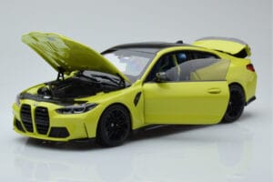 BMW M4 G82 Jaune Édition Concessionnaire Minichamps 1:18 80435A51949 Métal Moulé — image 2 sur 8