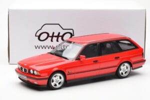 BMW M5 E34 Touring Rouge Otto 1:18 OT951 Résine — image 6 sur 6