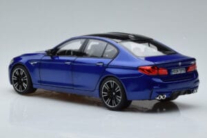 BMW M5 F90 Marina Bay Bleu Norev 1:18 80432454783 Métal Moulé — image 6 sur 7
