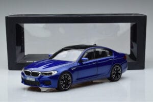 BMW M5 F90 Marina Bay Bleu Norev 1:18 80432454783 Métal Moulé — image 7 sur 7