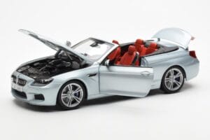 BMW M6 F12 Cabriolet Silverstone Argent II Paragon 1:18 80432253656 Métal Moulé — image 2 sur 8