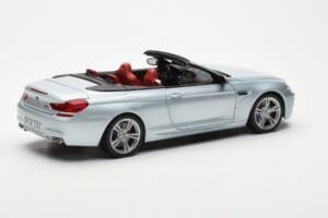 BMW M6 F12 Cabriolet Silverstone Argent II Paragon 1:18 80432253656 Métal Moulé — image 3 sur 8