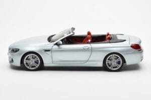 BMW M6 F12 Cabriolet Silverstone Argent II Paragon 1:18 80432253656 Métal Moulé — image 4 sur 8