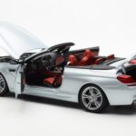 BMW M6 F12 Cabriolet Silverstone Argent II Paragon 1:18 - image 5 of 8