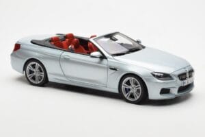 BMW M6 F12 Cabriolet Silverstone Argent II Paragon 1:18 80432253656 Métal Moulé — image 6 sur 8
